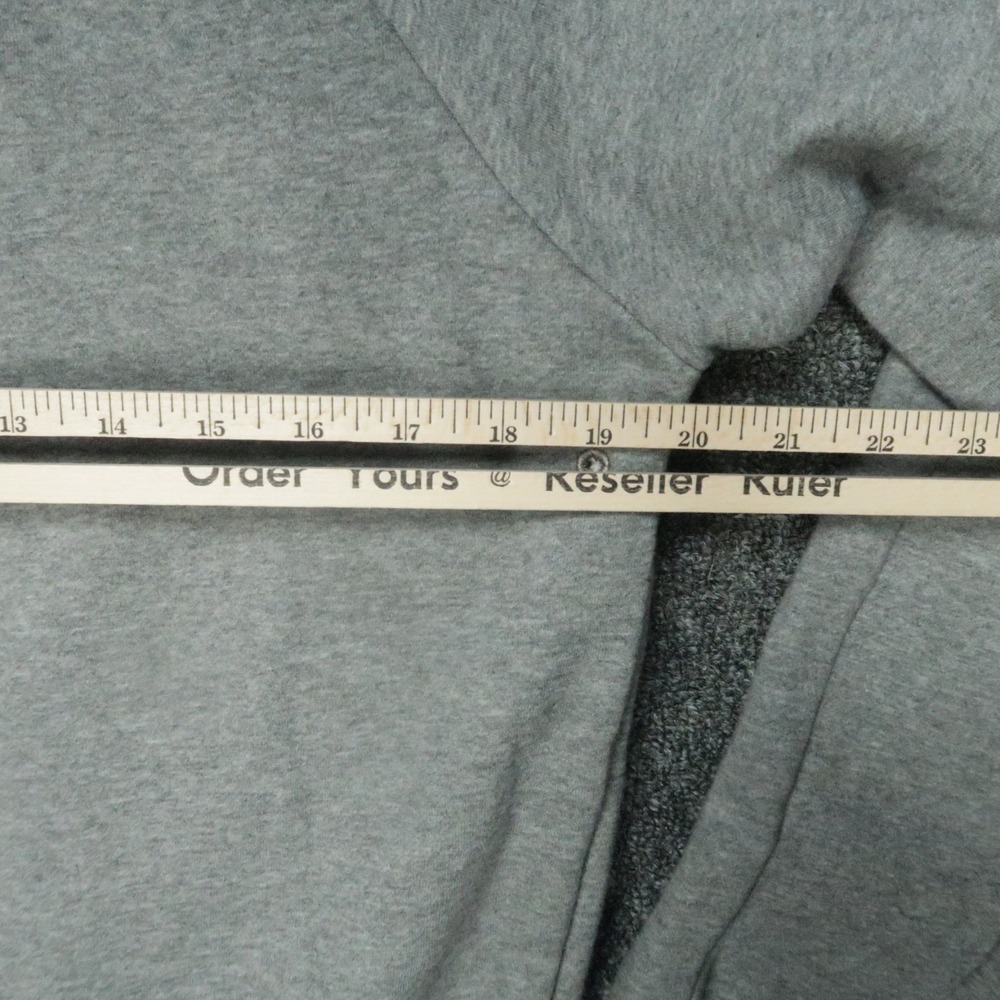 Tuxy Suit Mens Medium Gray One Piece‎ Zip Up Hoodie Sweat Jumpsuit - Picture 10 of 11